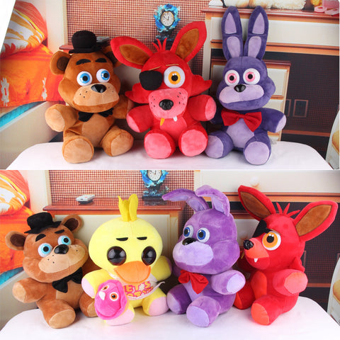 5PCS A Set Fnaf Five Nights at Freddy´s 5.5 Action Figures With Light Toys  Gift 