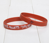 7pcs/set five nights at freddy's FNAF silicone bracelet