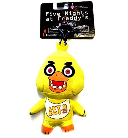 Five Nights at Freddy's GOLDEN FREDDY 5 Plush Clip Keychain Official  Licensed