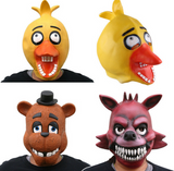 Five Nights At Freddy's Chica Foxy Fazbear Cosplay Full Latex Soft Mask