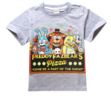 Five Nights at Freddy's FNaF Children T shirts for kids 100% Cotton