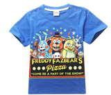 Five Nights at Freddy's FNaF Children T shirts for kids 100% Cotton