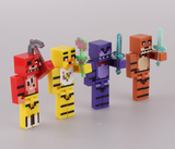 8pcs/set Five Nights At Freddy's 4 FNAF Foxy Chica Bonnie Freddy Action Figures