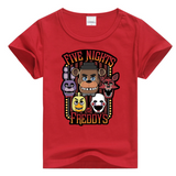 T-shirt Five Nights at Freddy's boys clothing Short Sleeve